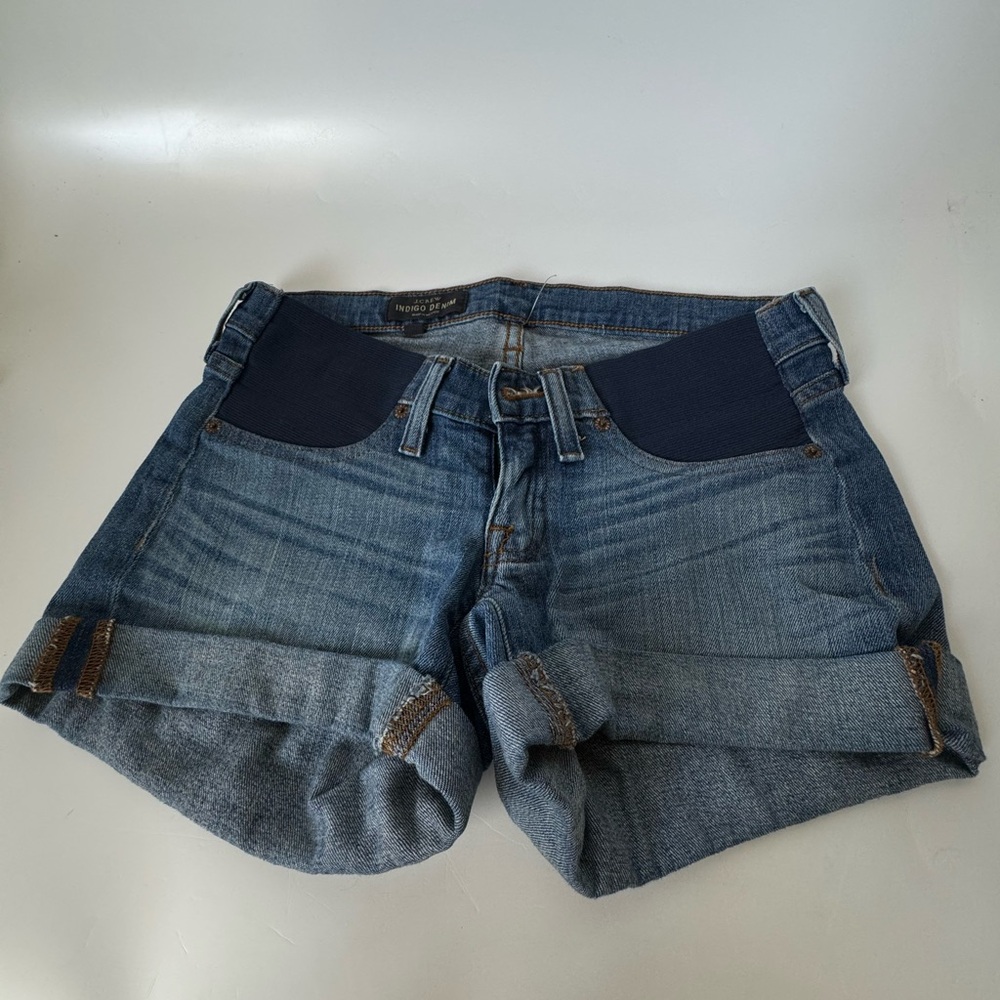 J.Crew Maternity Jean Shorts for pregnant woman